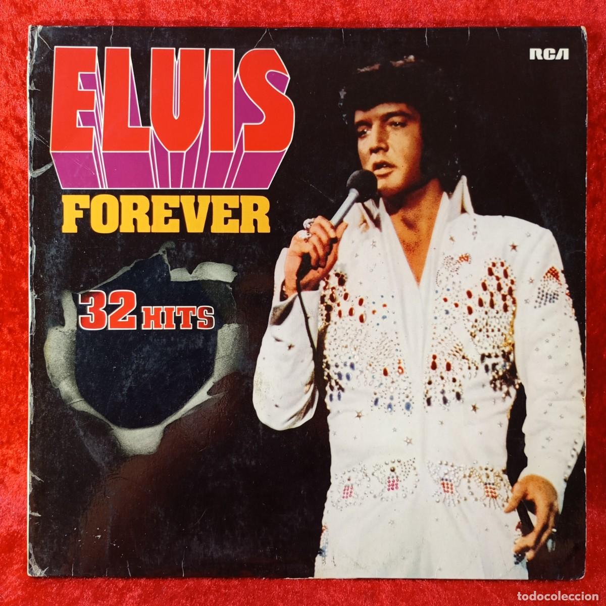 Discos de vinilo: ELVIS FOREVER - 32 HITS - 2 LPs VINILO - DISCO - PJL 2-8024 / 120