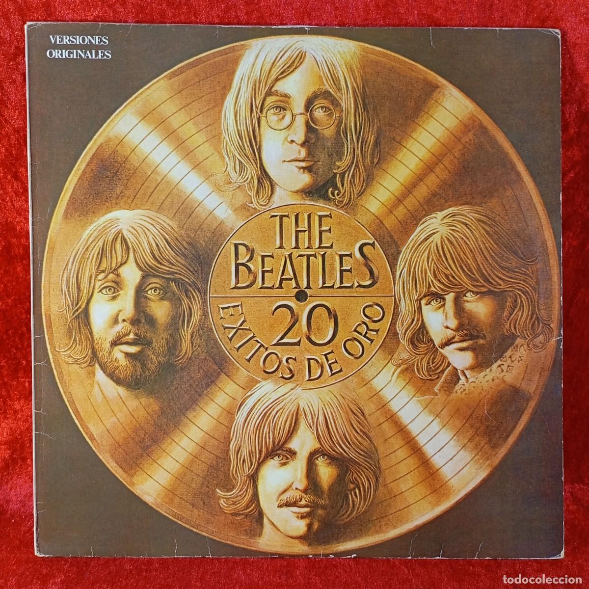 Discos de vinilo: THE BEATLES - 20 EXITOS DE ORO - LP VINILO - DISCO - 10 C 068-007030 / 121