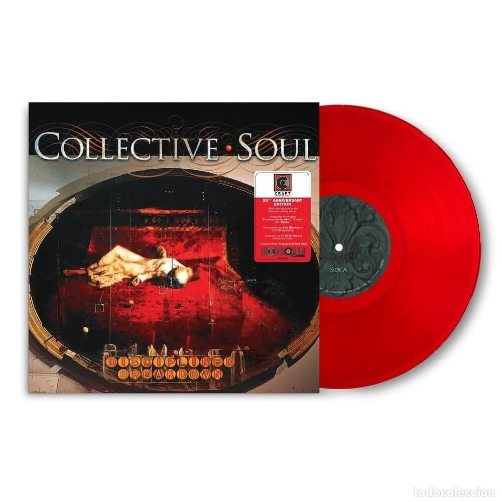 Discos de vinilo: LP COLLECTIVE SOUL DISCIPLINED BREAKDOWN VINILO ROJO OFERTA TEMPORAL