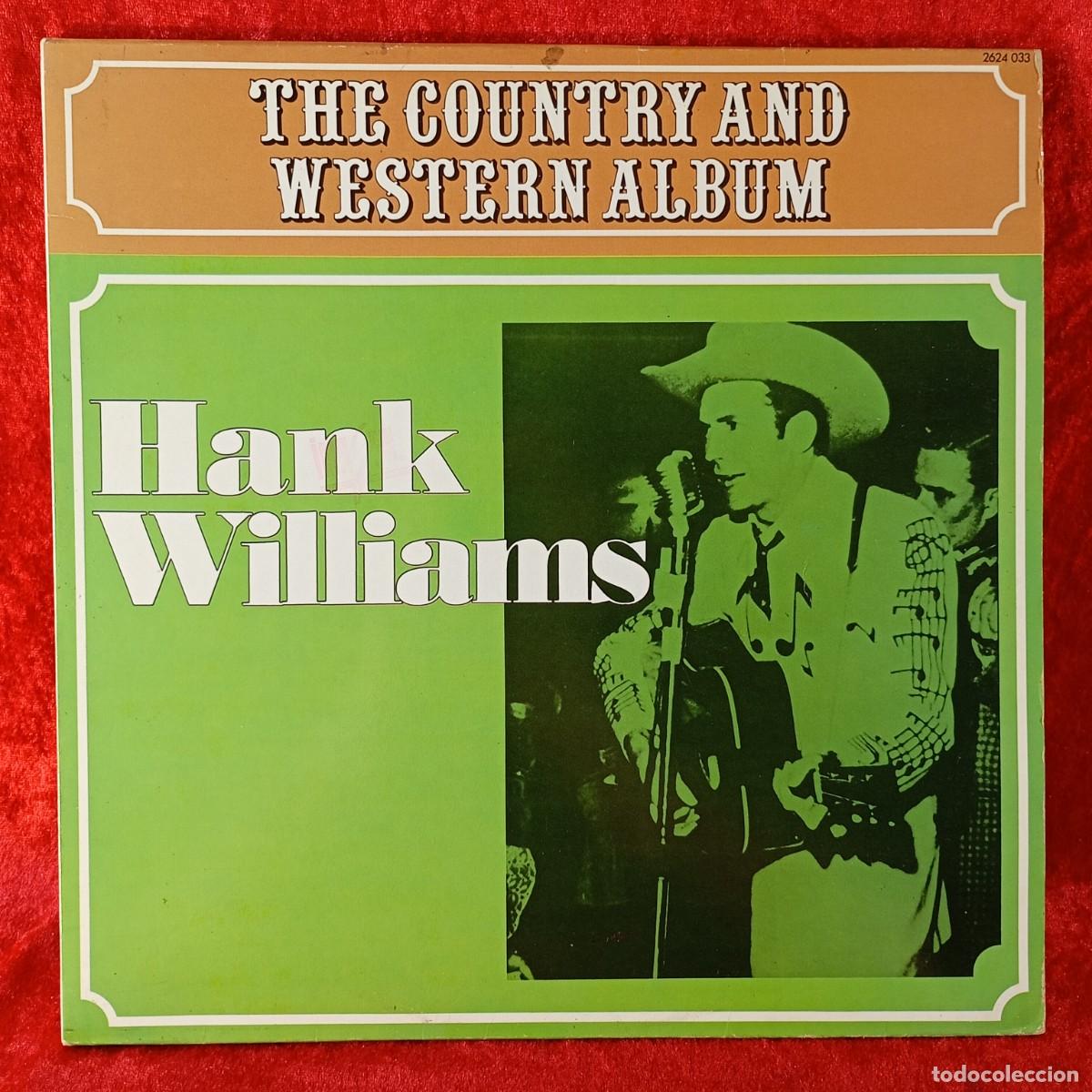 Discos de vinilo: HANK WILLIAMS - THE COUNTRY AND WESTERN ALBUM - 2 LPs VINILO - DISCO - 2624 033 / 123