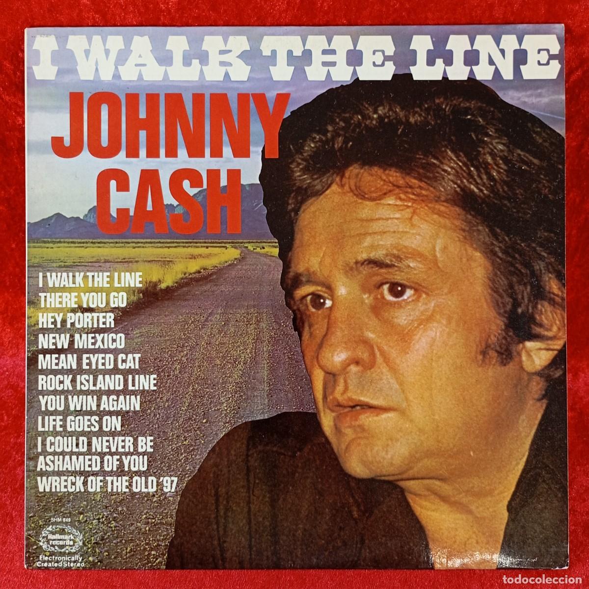 Discos de vinilo: JOHNNY CASH - I WALK THE LINE - LP VINILO - DISCO - SHM 849 / 126