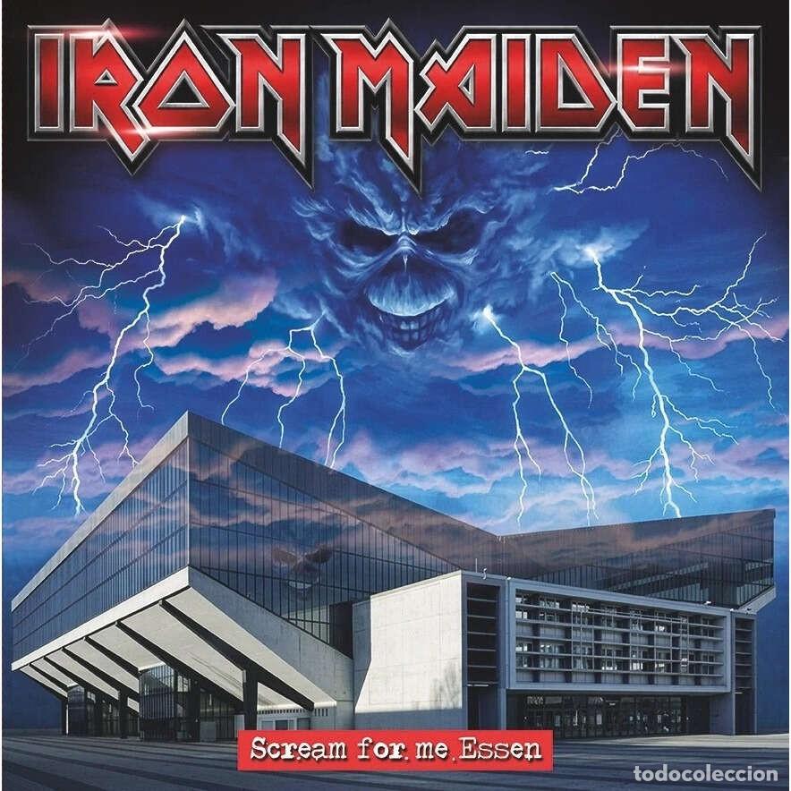 Discos de vinilo: iron maiden Scream for me essen 3 LP - Foto 1