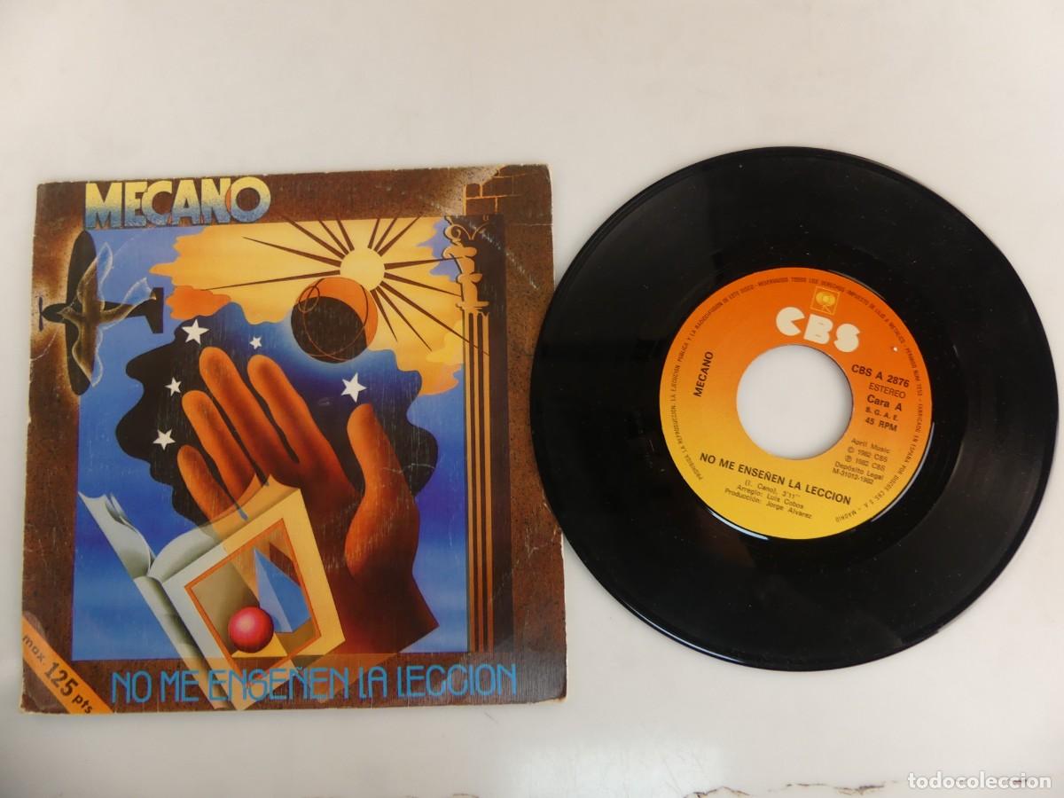 Dischi in vinile: SINGLE Mecano &ndash; No Me Ense&ntilde;en La Lecci&oacute;n
