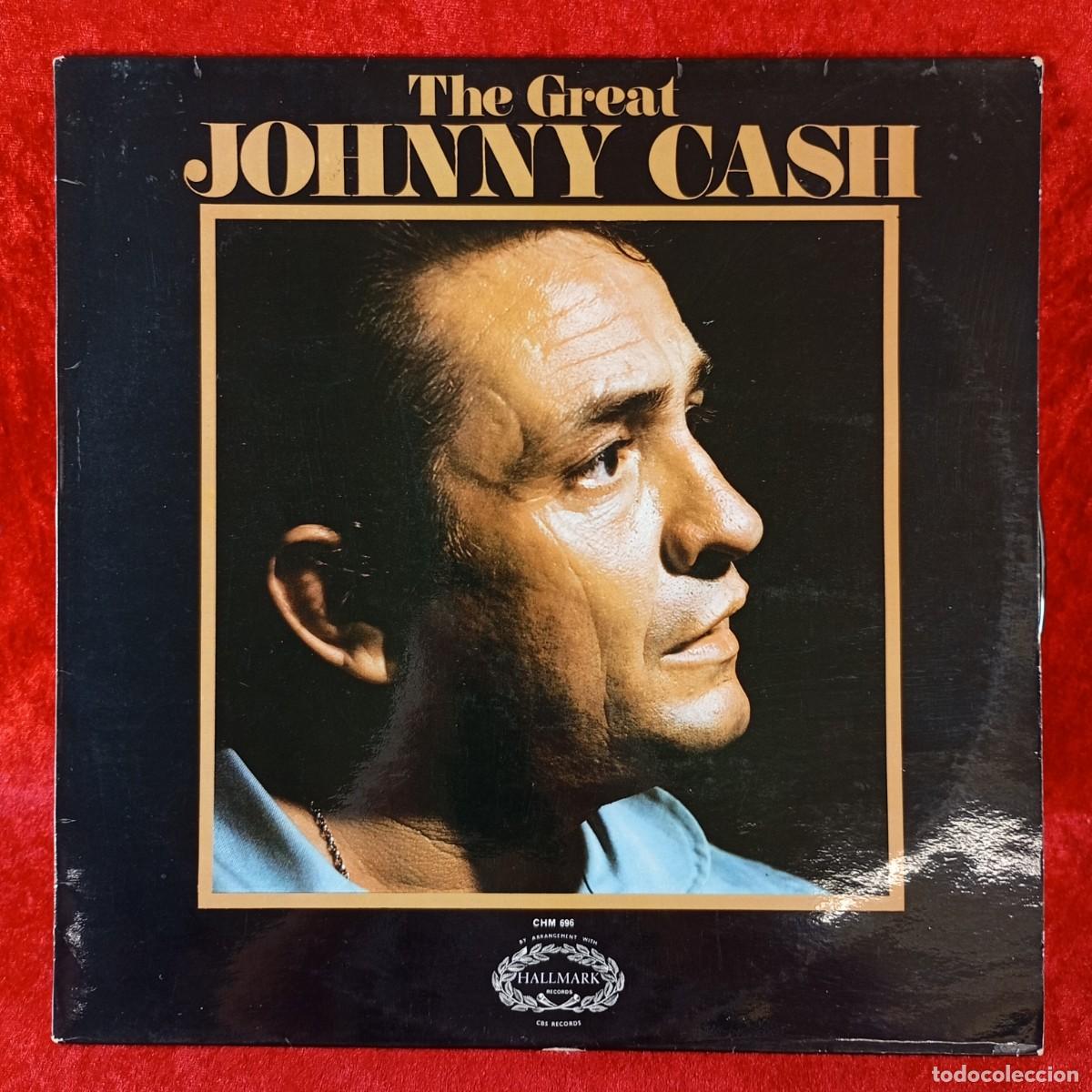 Discos de vinilo: THE GREAT JOHNNY CASH - LP VINILO - DISCO - CHM 696 / 127