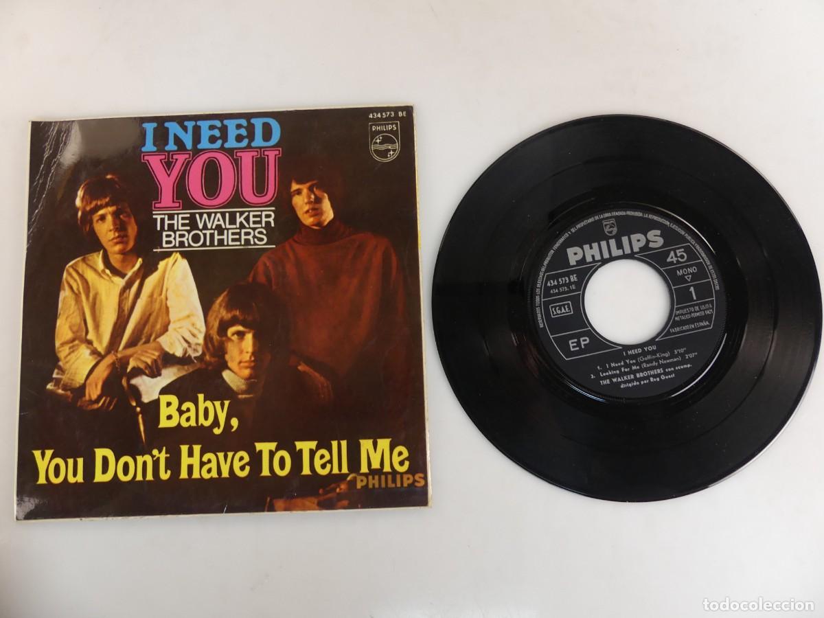 Dischi in vinile: SINGLE The Walker Brothers &ndash; I Need You