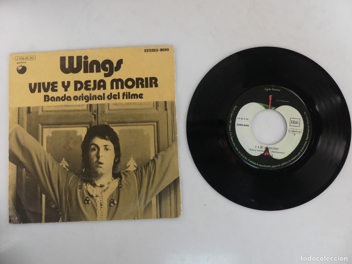 Dischi in vinile: SINGLE Wings &ndash; Vive Y Deja Morir (Banda Original Del Filme)