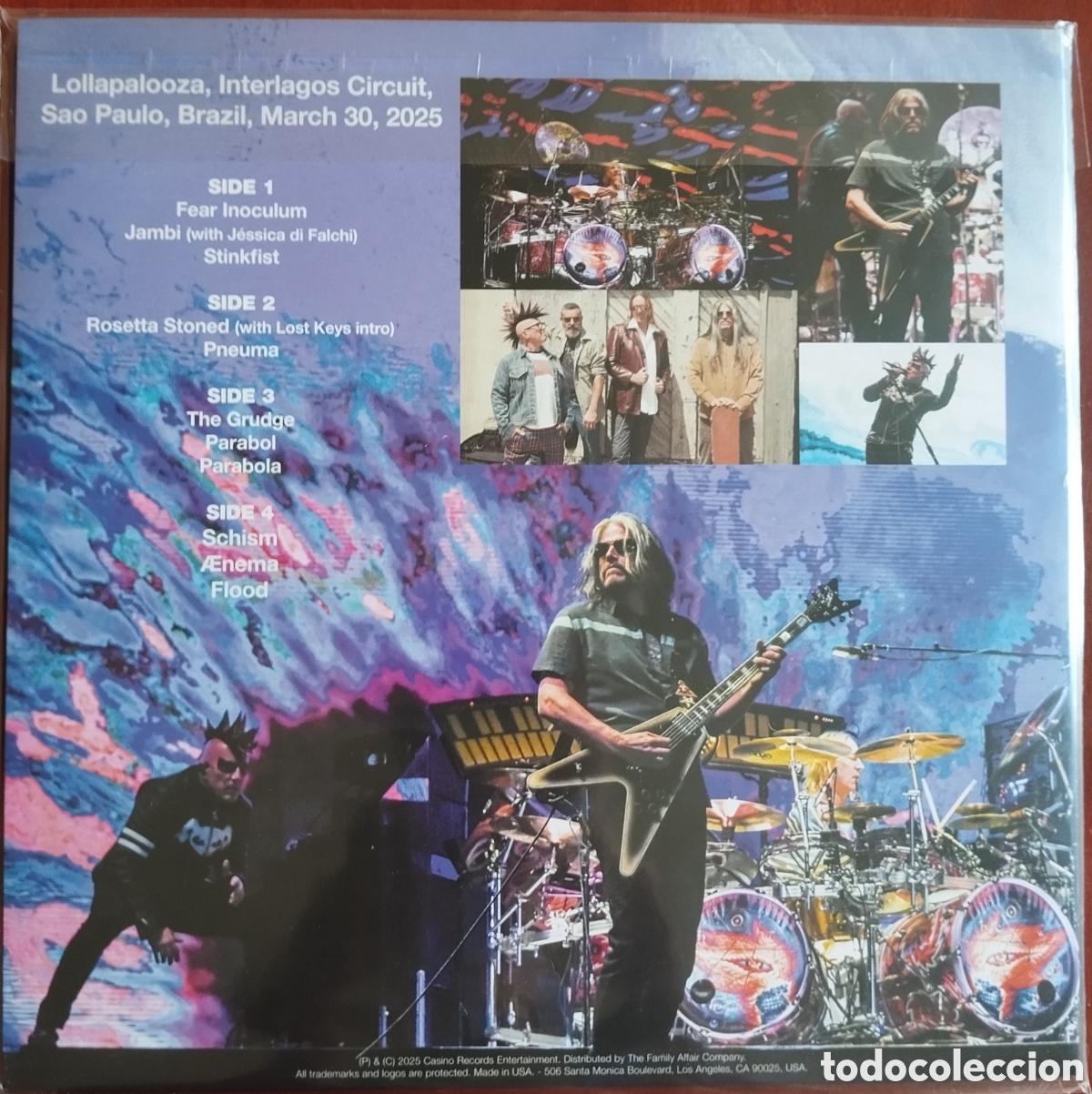 Discos de vinilo: TOOL - Lollapalooza 2025 - 2LP - Foto 3