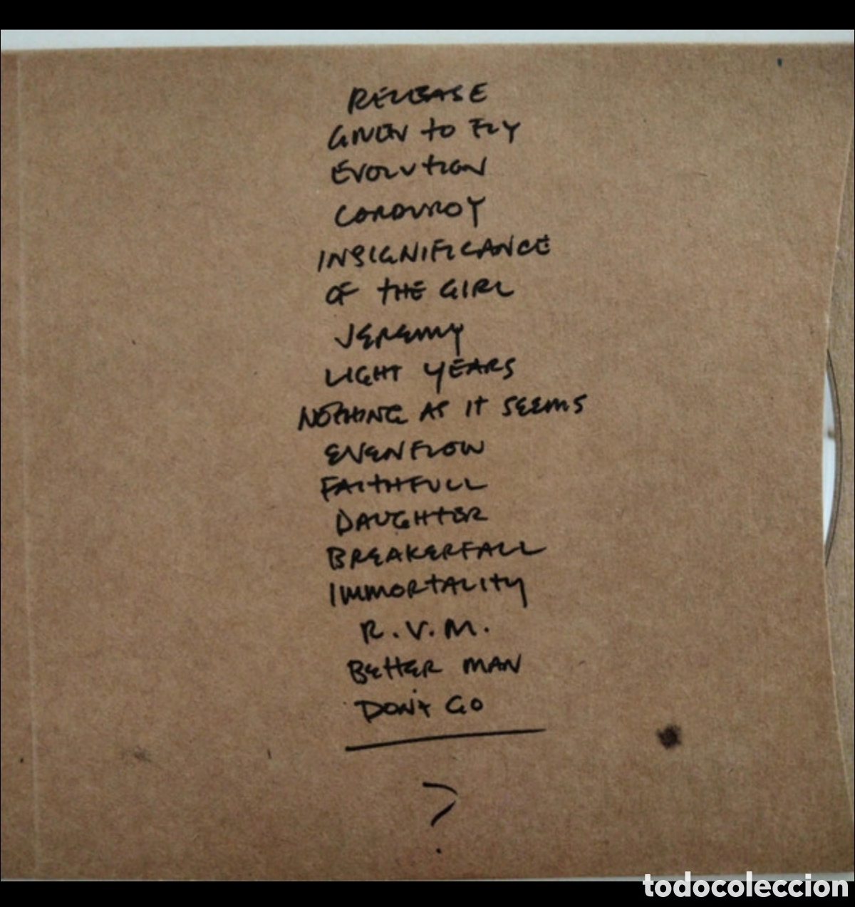 Discos de vinilo: Pearl Jam Donosti 26/05/2000 - Foto 3