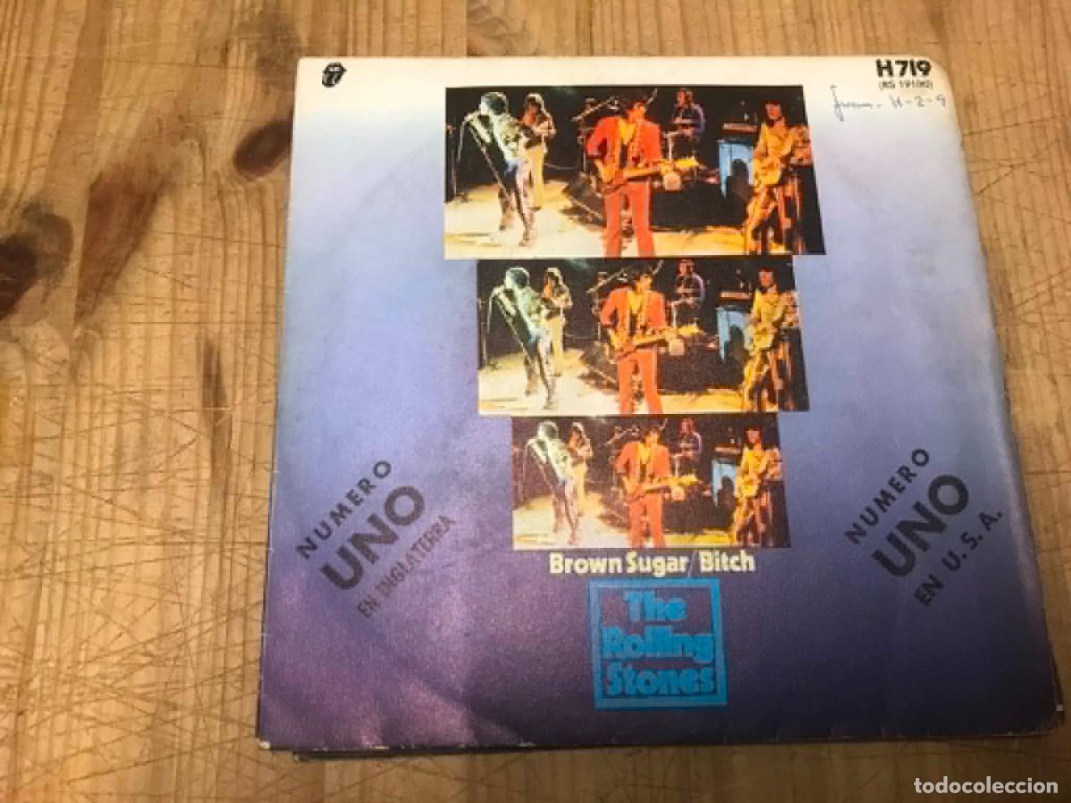 Discos de vinilo: The Rolling Stones - Brown Sugar / Bitch (7&rdquo;, Single) - Foto 1