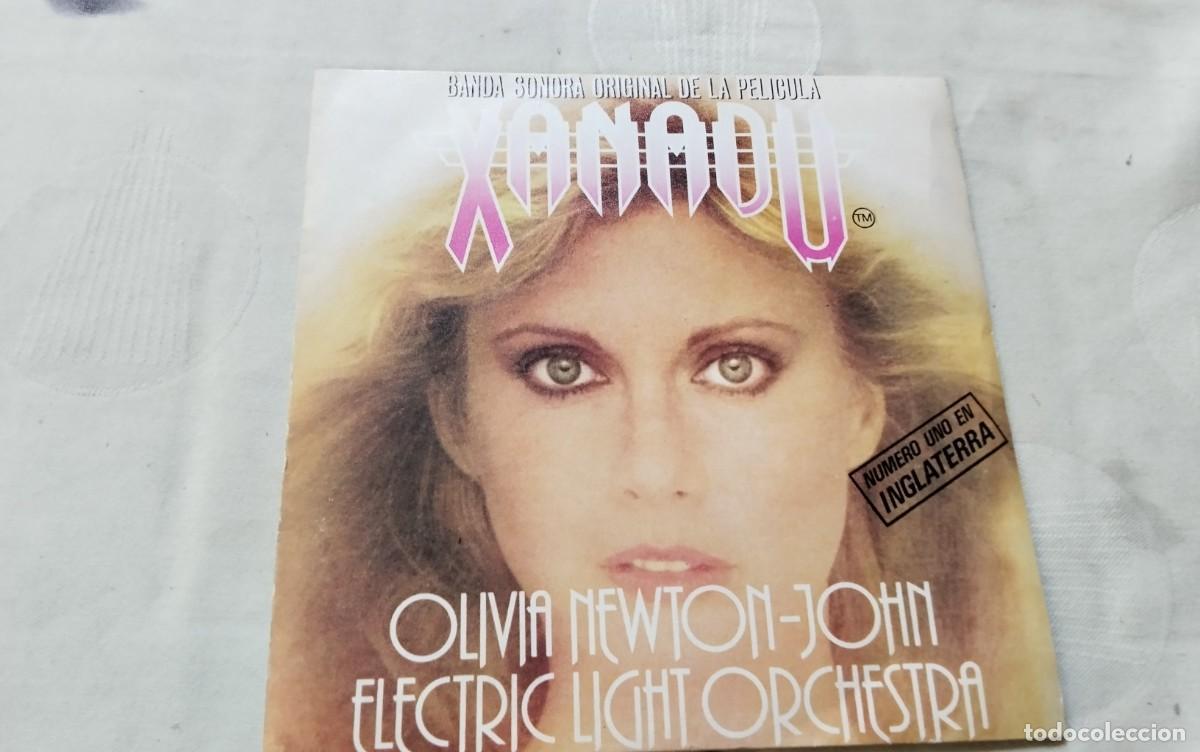 Discos de vinilo: DISCO SINGLE DE VINILO XANADU OLIVA NEWTON -JOHN EMITIDO 1980 , VER DESCRIPCION