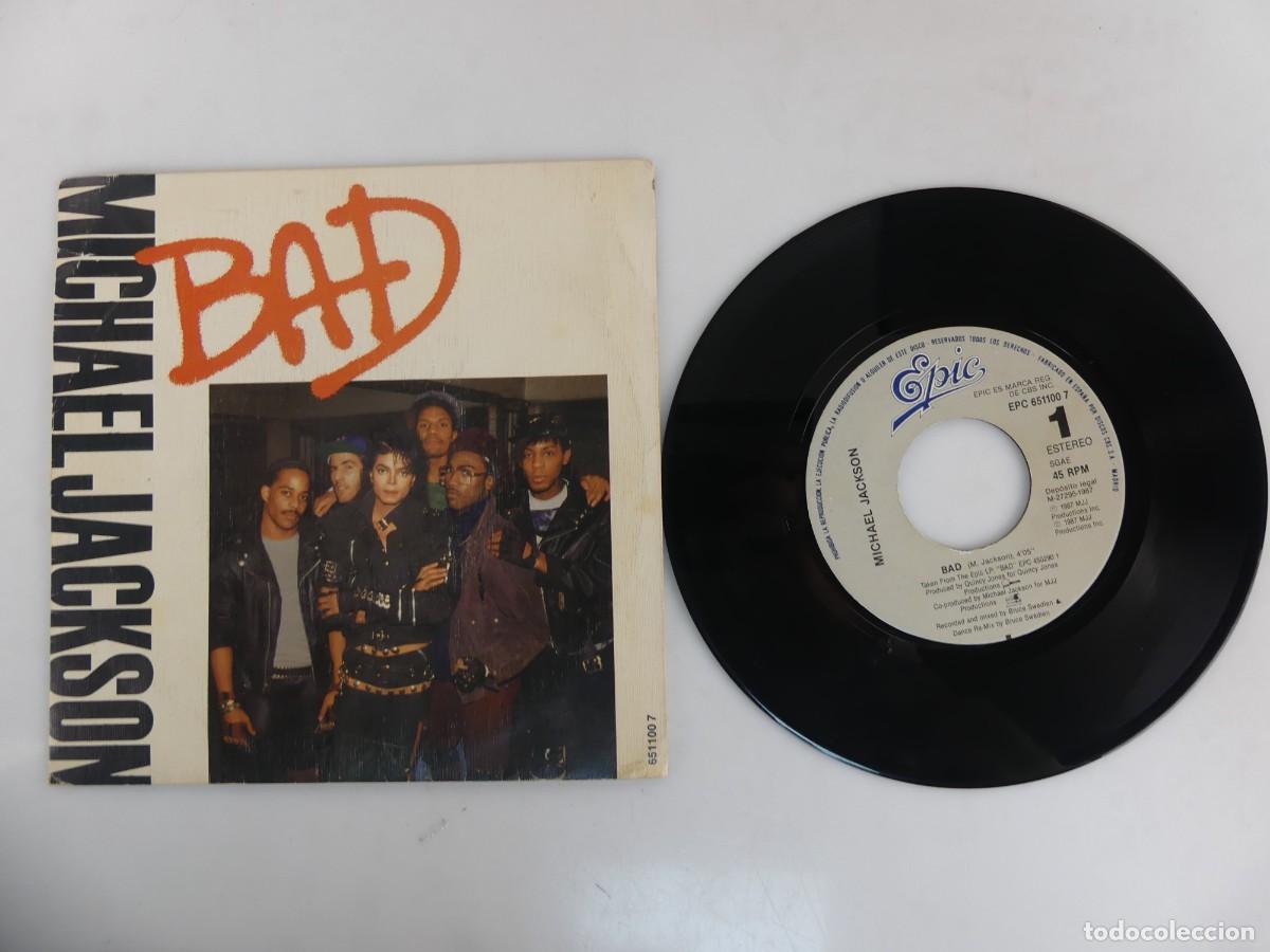 Vinyl records: SINGLE Michael Jackson &ndash; Bad