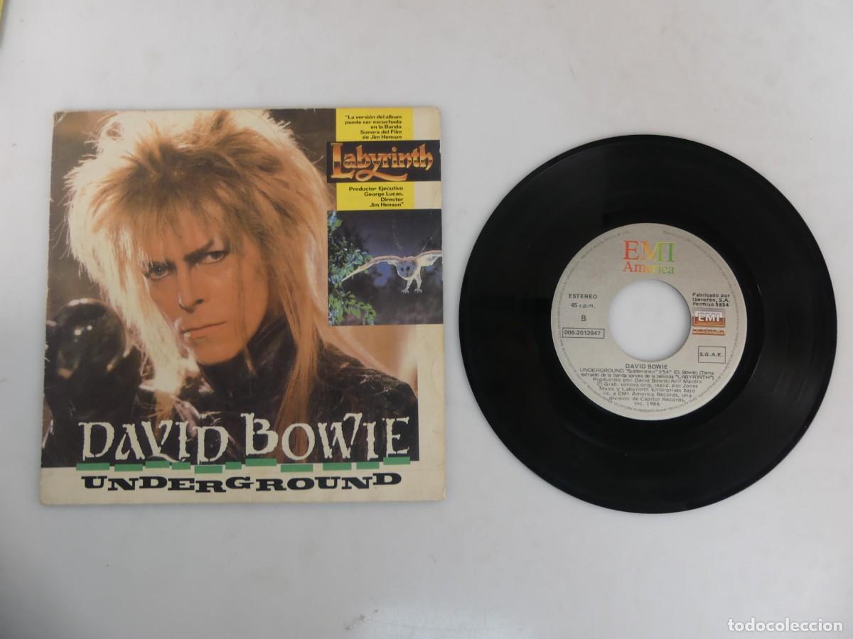Discos de vinilo: SINGLE David Bowie &ndash; Underground