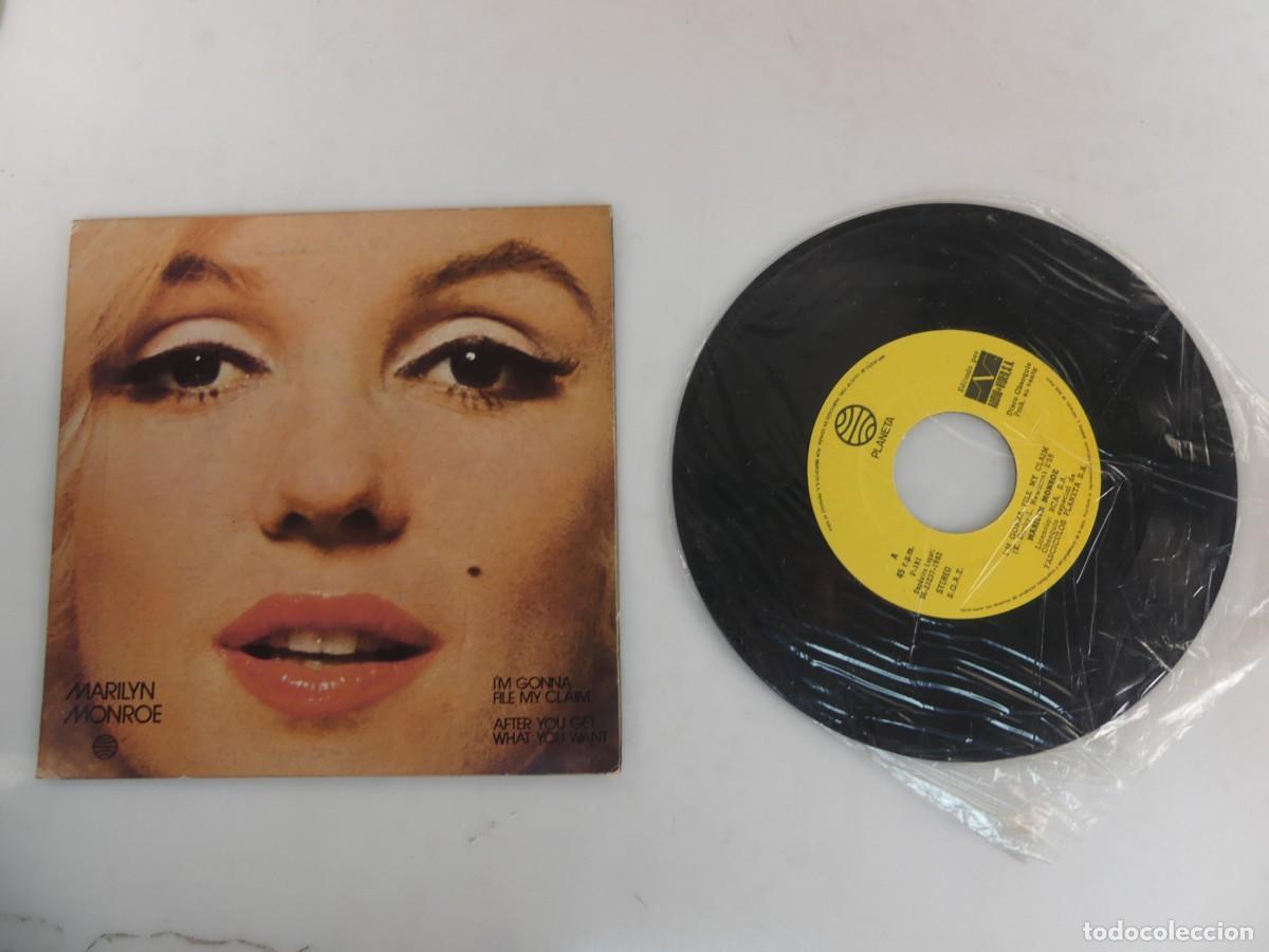 Discos de vinilo: SINGLE Marilyn Monroe &ndash; I'm Gonna File My Claim / After You Get What You Want