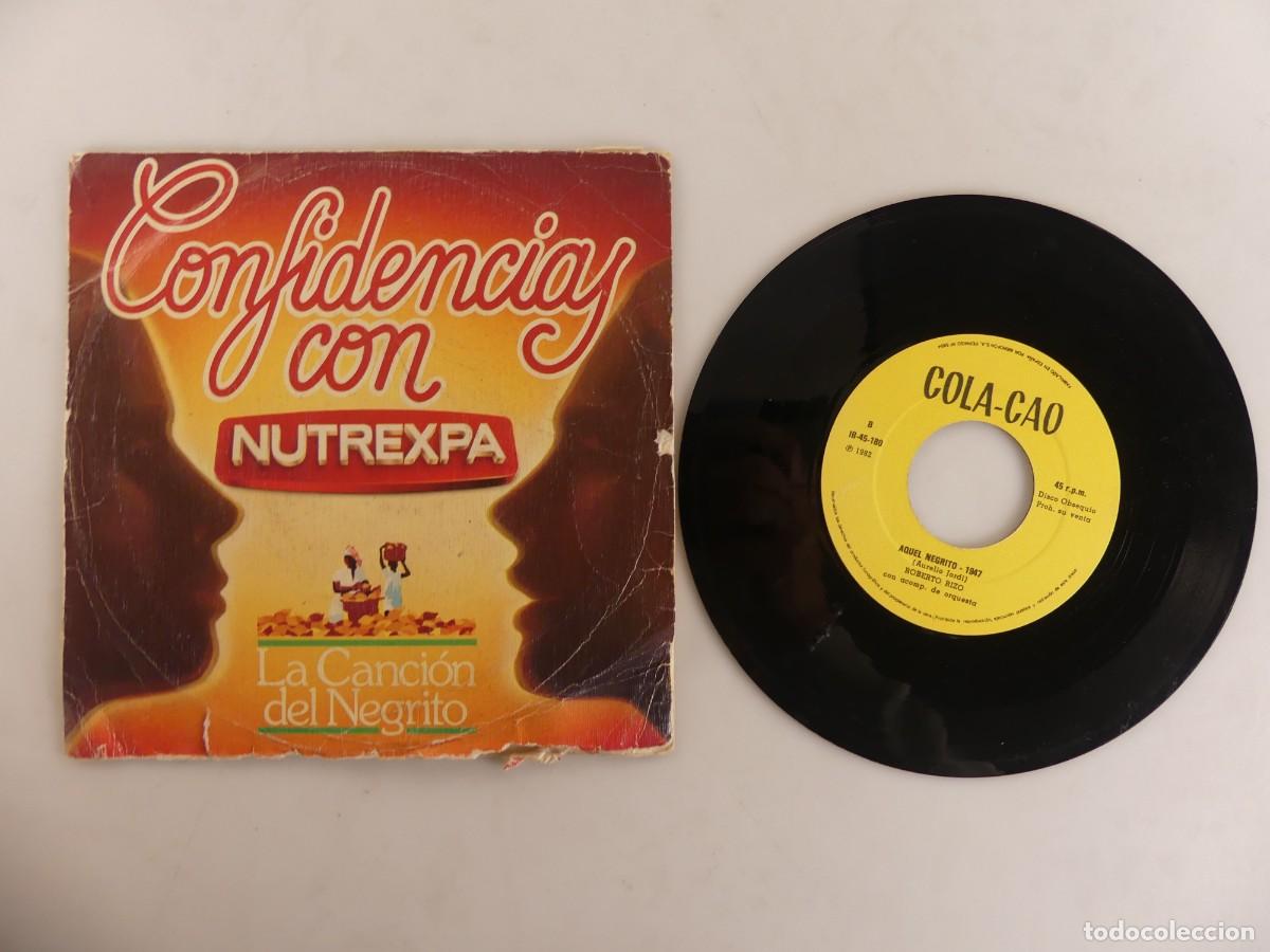 Discos de vinilo: SINGLE Various &ndash; Confidencias Con Nutrexpa - La Canci&oacute;n Del Negrito