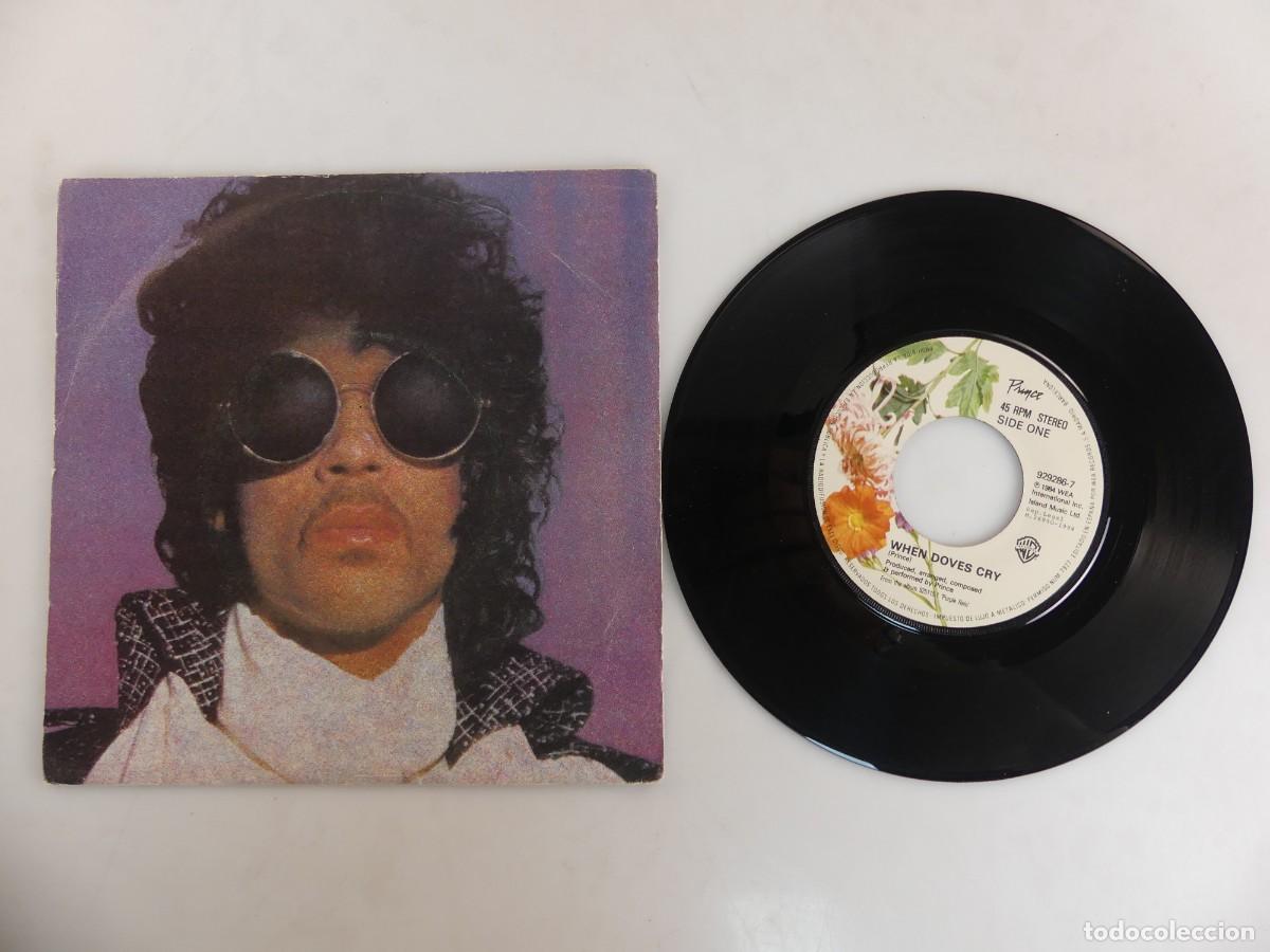 Discos de vinilo: SINGLE Prince &ndash; When Doves Cry