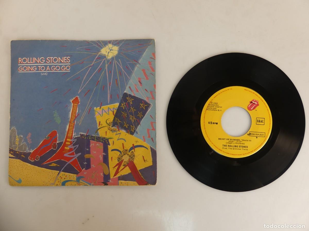 Discos de vinilo: SINGLE Rolling Stones* &ndash; Going To A Go Go (Live)