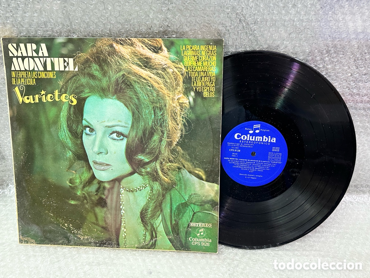 Disques de vinyle: Sara Montiel &lrm;&ndash; Interpreta Las Canciones De La Pel&iacute;cula Varietes