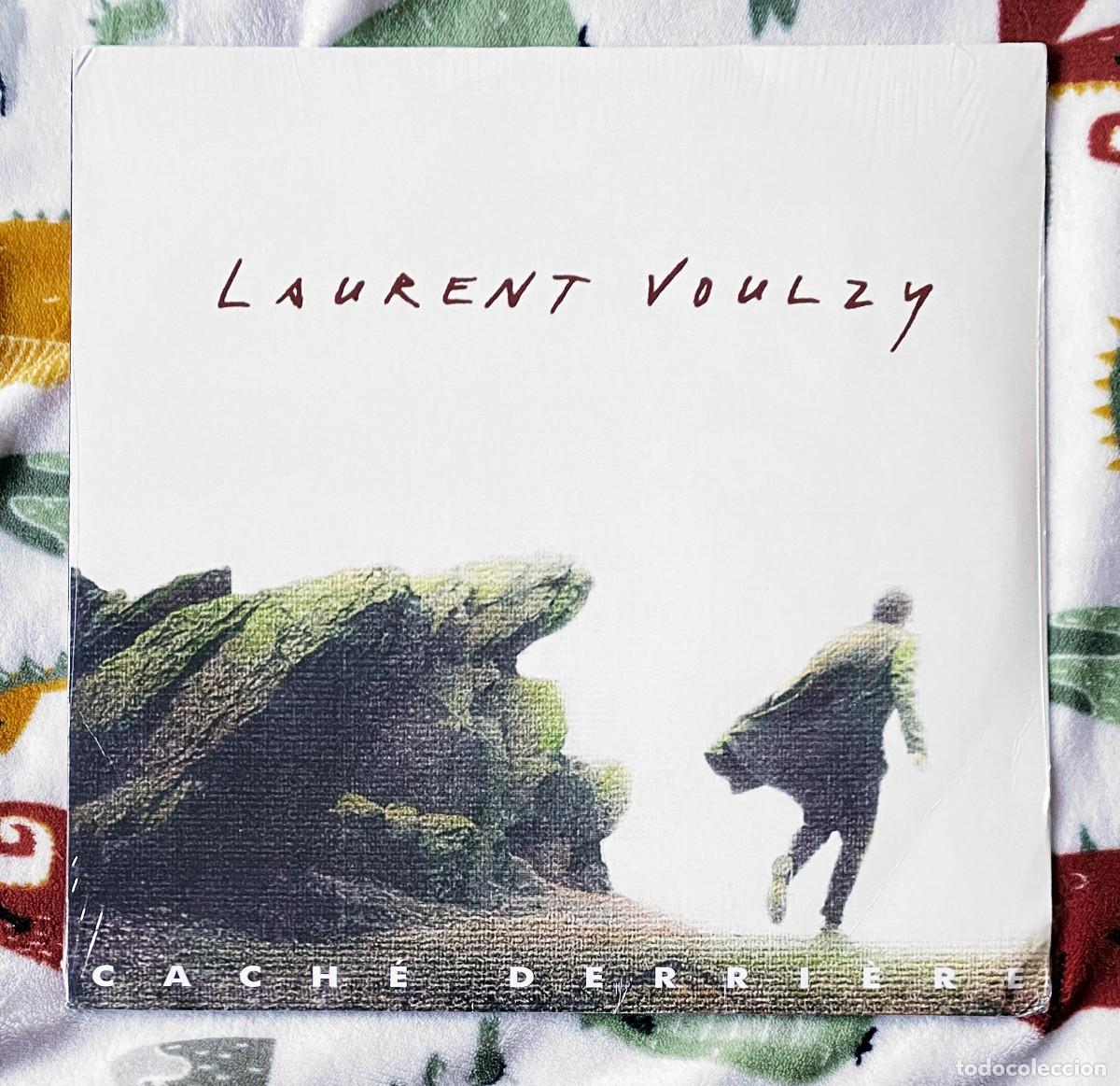 Discos de vinilo: LAURENT VOULZY - CACH&Eacute; DERRI&Egrave;RE 12'' DOBLE LP PRECINTADO - POP ROCK CHANSON