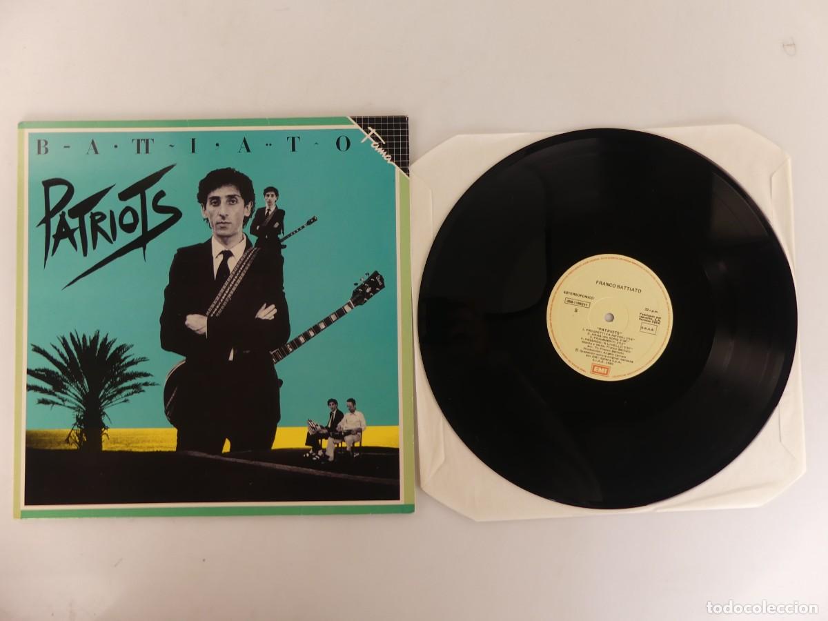 Discos de vinilo: LP Battiato &ndash; Patriots
