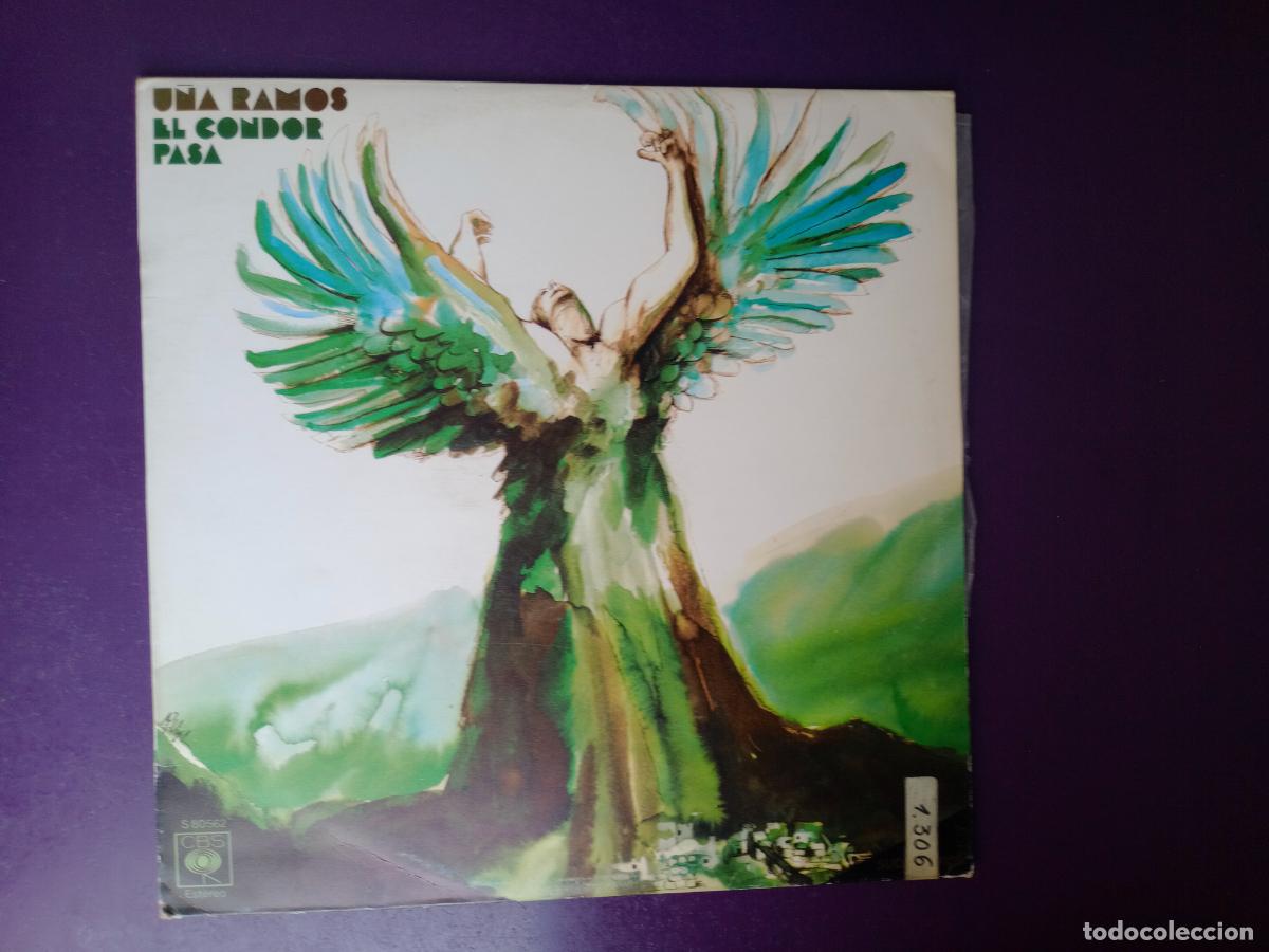 Discos de vinilo: U&ntilde;a Ramos &ndash; EL CONDOR PASA - LP CBS 1974 FOLK TRADICIONAL ARGENTINA - HIMNO AL INCA ETC