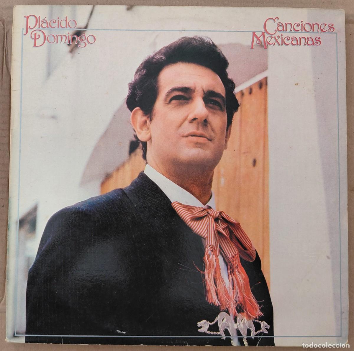 Discos de vinilo: PLACIDO DOMINGO CANCIONES MEXICANAS CBS 1982