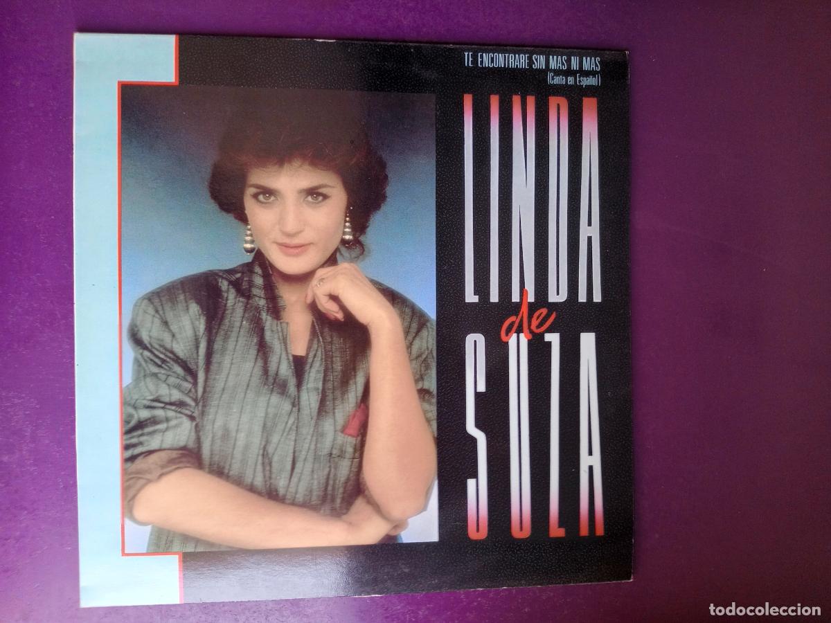 Discos de vinilo: Linda De Suza &lrm;&ndash; Te Encontrare Sin Mas Ni Mas (Canta En Espa&ntilde;ol) - LP CBS 1984 - PORTUGAL FRANCIA PO