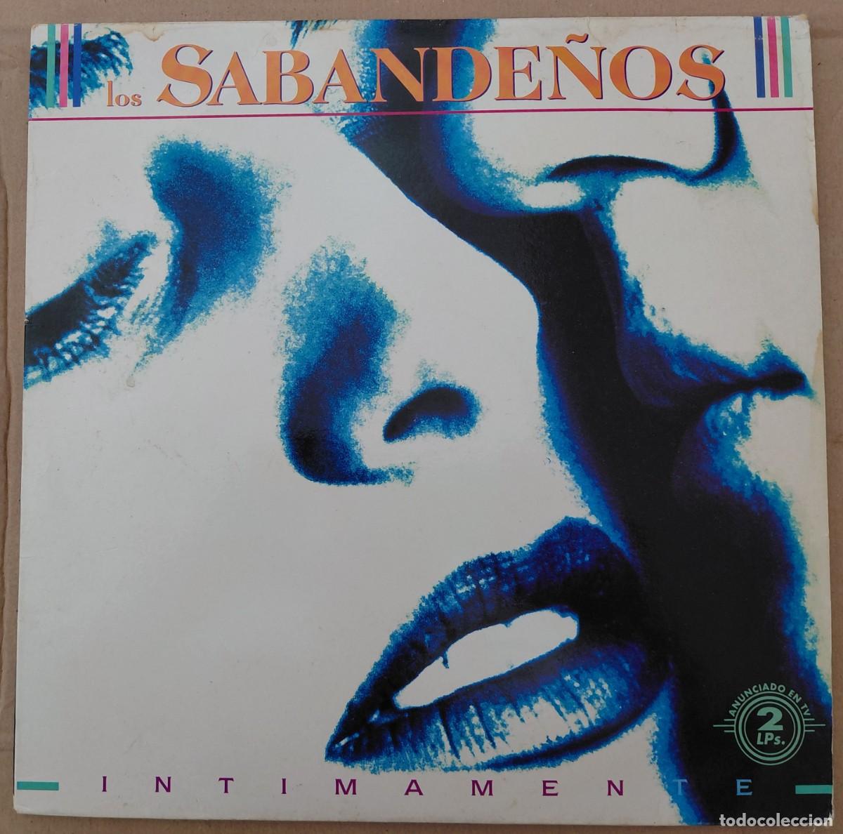 Discos de vinilo: LOS SABANDE&Ntilde;OS INTIMAMENTE 2XLP CON ENCARTES ZAFIRO 1991