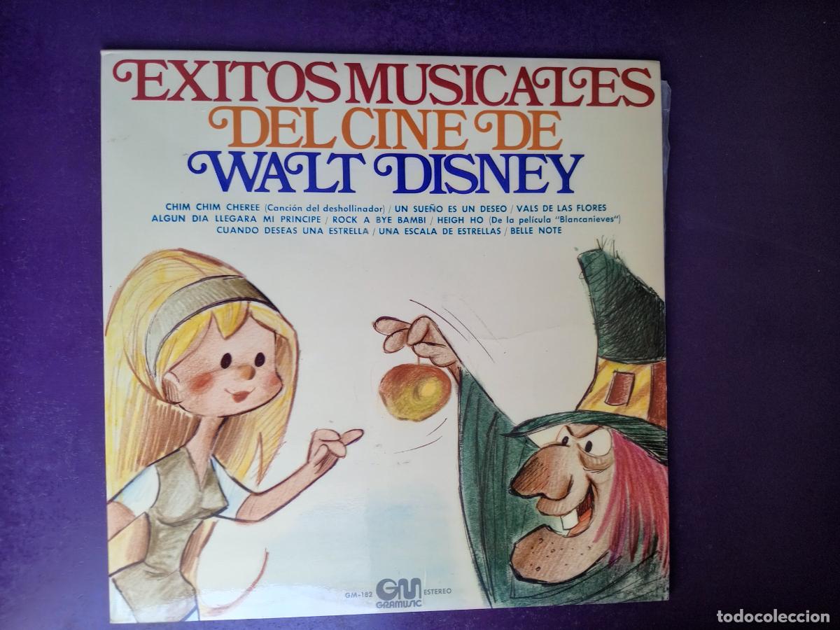 Discos de vinilo: Orquesta Sinfonica Iberoamericana &lrm;&ndash; Exitos Musicales Del Cine De Walt Disney - LP GRAMUSIC 1973