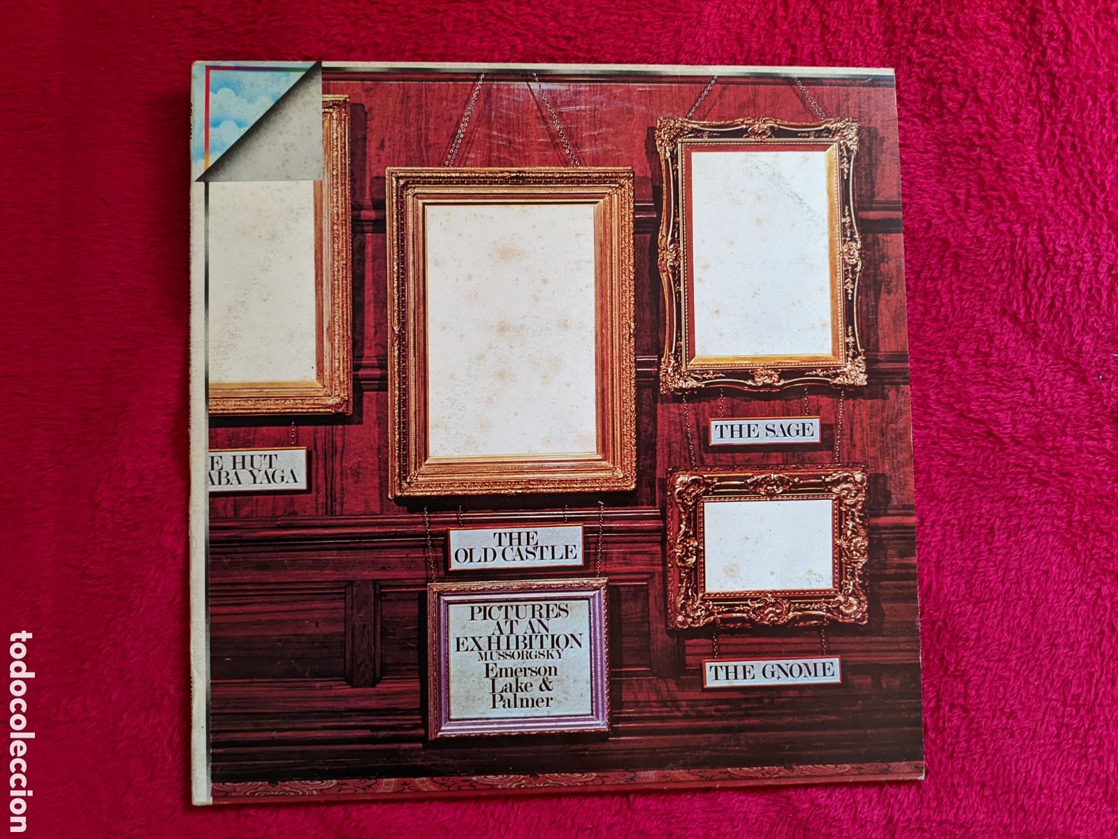 Discos de vinilo: // Emerson Lake & Palmer - Pictures at an exhibition - Mamticore Italy 1971
