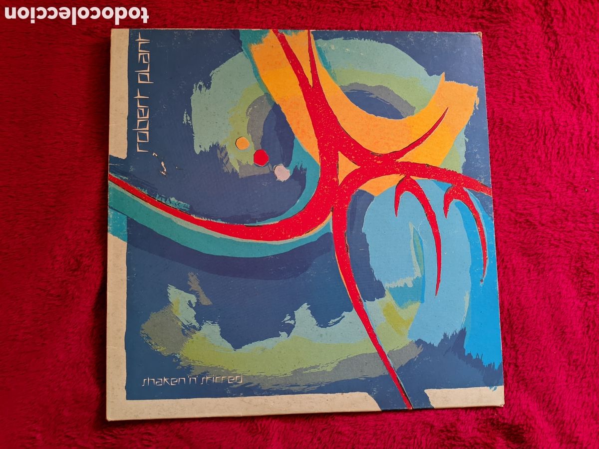 Discos de vinilo: // Robert Plant - Shaken N Stirred - Es Paranza Italia 1985