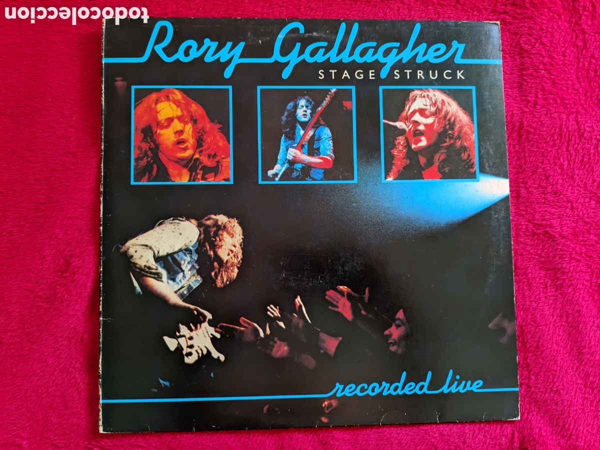 Discos de vinilo: // Rory Gallagher - Stage Struck - Chrysalis Italy 1980