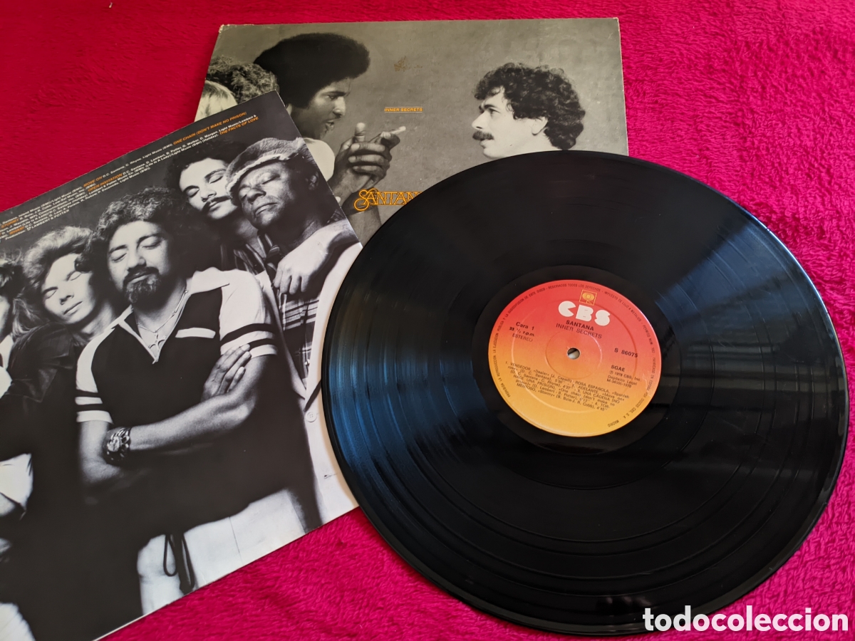 Discos de vinilo: // Santana &ndash; Inner Secrets - CBS Espa&ntilde;a 1978,stereo - Foto 3