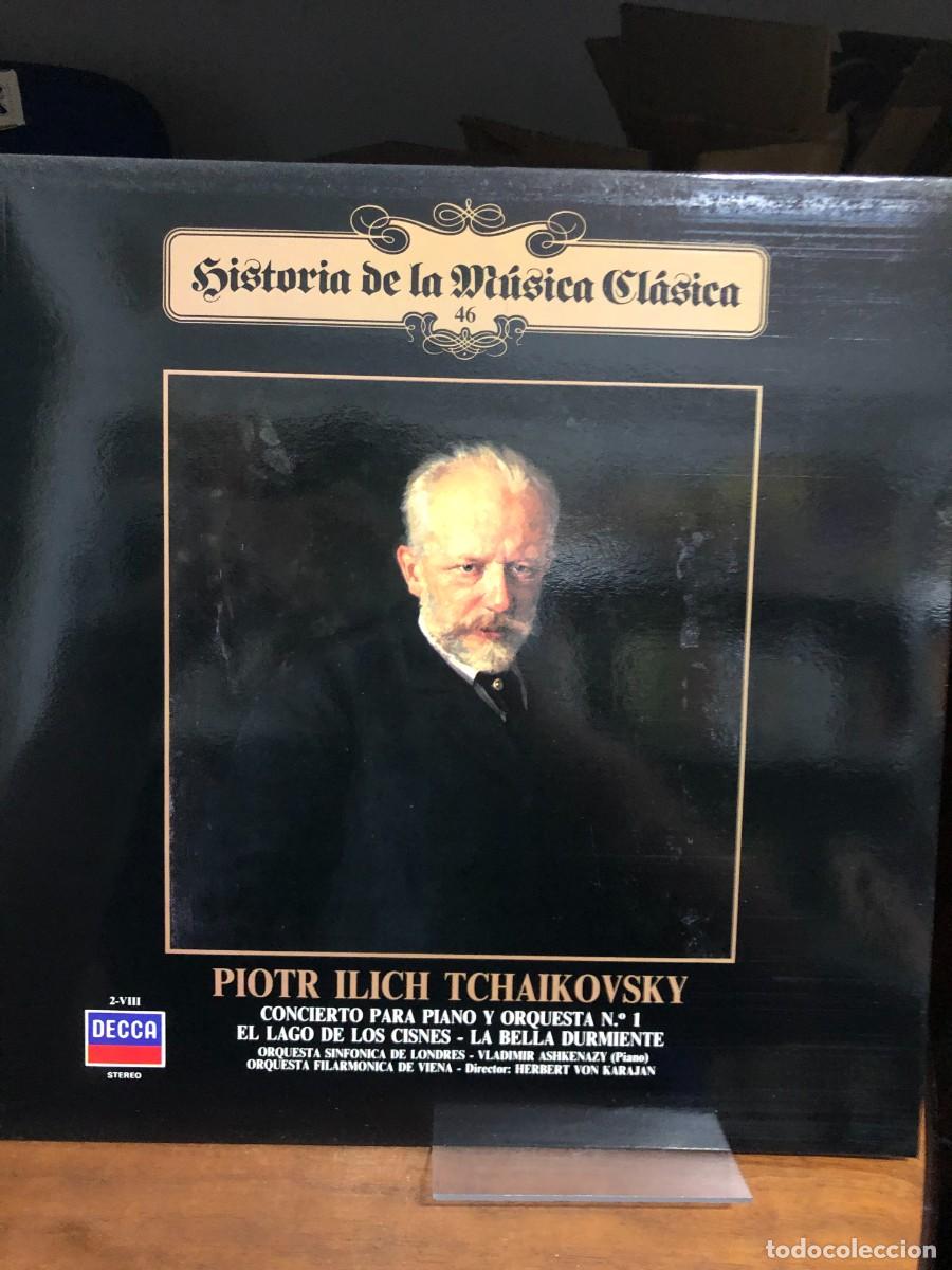 Discos de vinilo: Vol. 46: Concierto para Piano N.&ordm; 1 / El Lago de los Cisnes... Piotr Ilich Tchaikovsky / S. de Londr