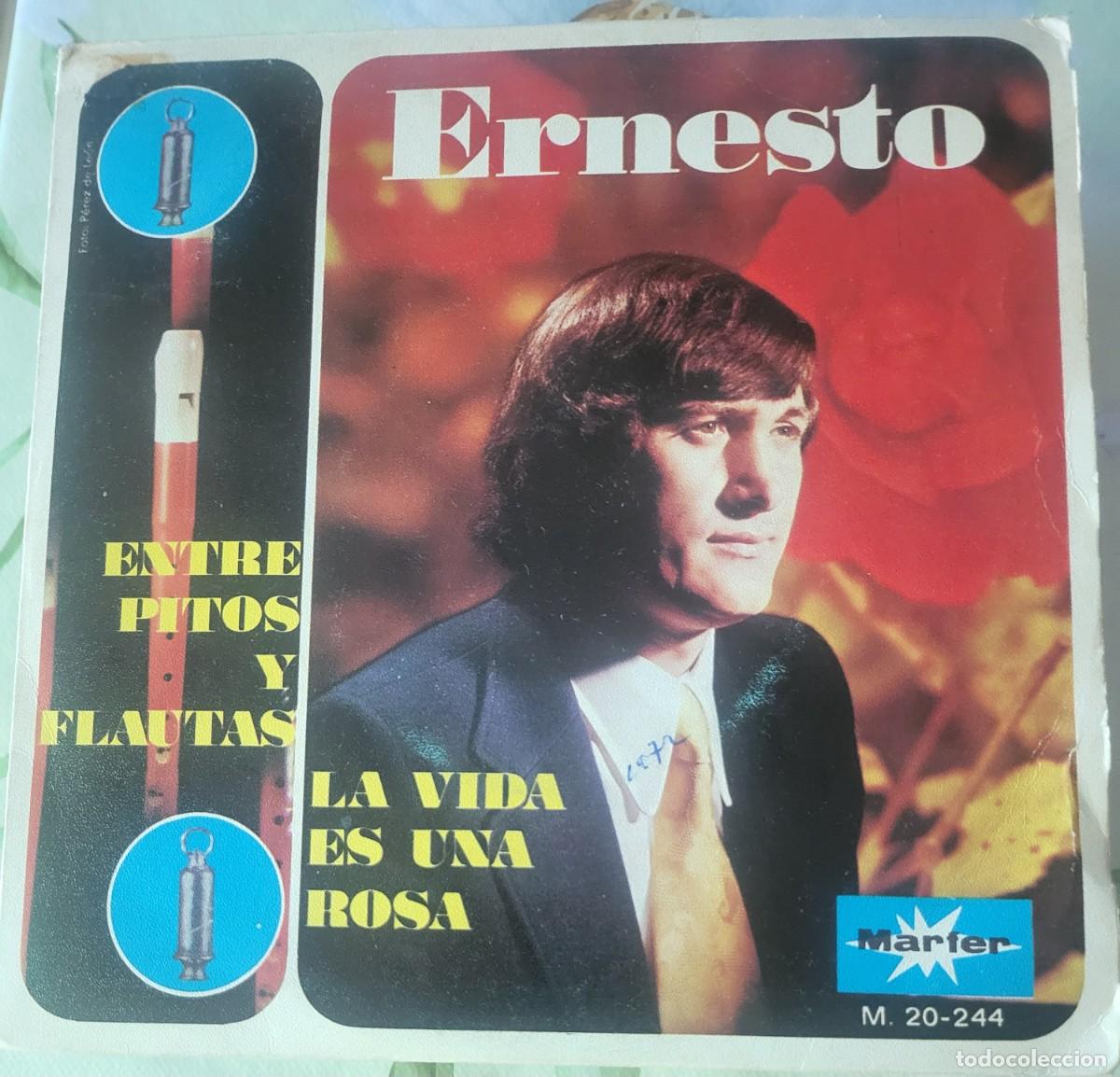 Discos de vinilo: Ernesto single sello Marfer editado en Espa&ntilde;a a&ntilde;o 1972...