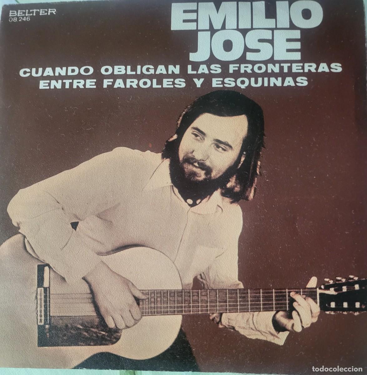 Discos de vinilo: Emilio Jose single sello Belter editado en Espa&ntilde;a a&ntilde;o 1971...