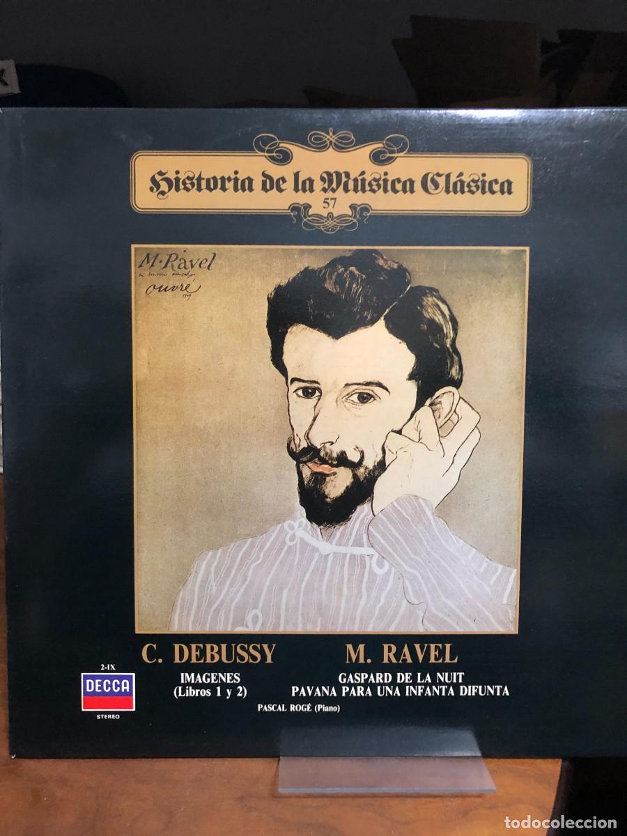 Discos de vinilo: Historia de la M&uacute;sica Cl&aacute;sica Vol. 57 C. Debussy / M. Ravel
