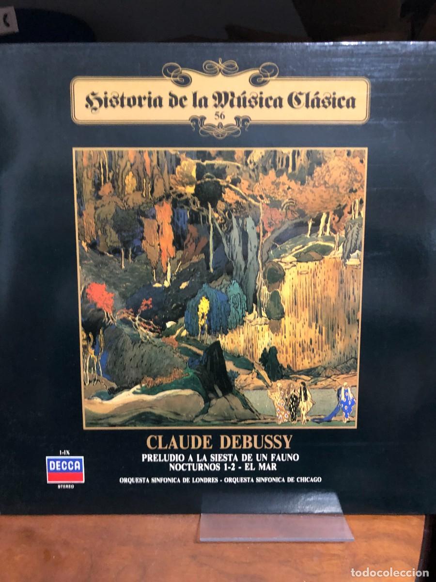 Discos de vinilo: Historia de la M&uacute;sica Cl&aacute;sica Vol. 56 Claude Debussy