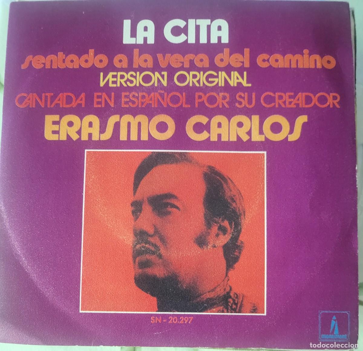 Discos de vinilo: Erasmo Carlos single sello Monument editado en Espa&ntilde;a a&ntilde;o 1969...
