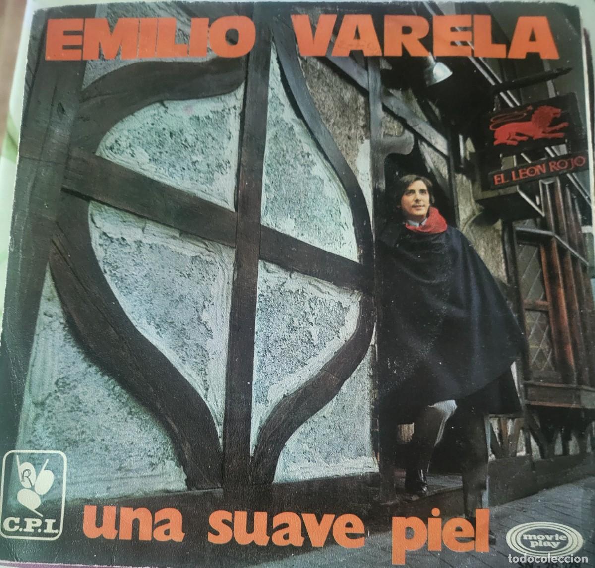 Discos de vinilo: Emilio Varela single sello Movieplay editado en Espa&ntilde;a...