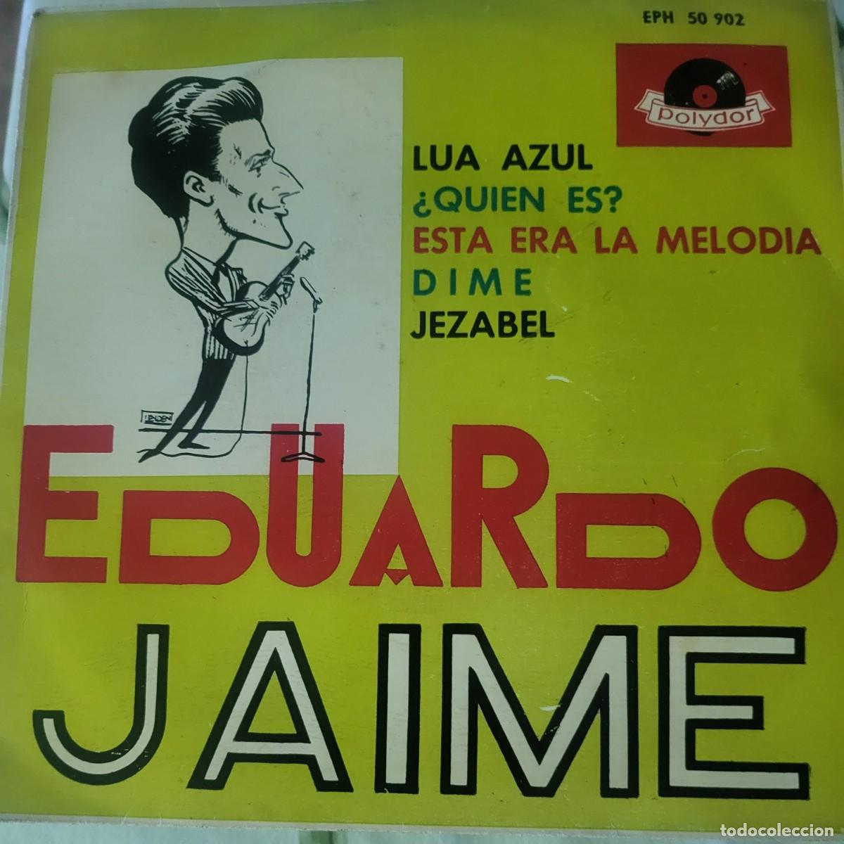 Discos de vinilo: Eduardo Jaime Ep sello Polydor editado en Espa&ntilde;a a&ntilde;o 1963...