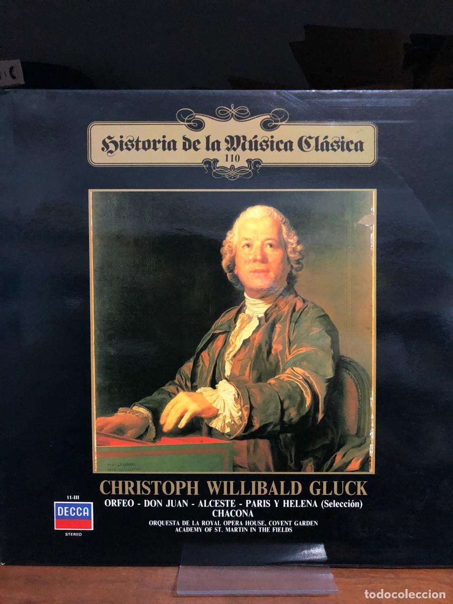 Discos de vinilo: Historia de la M&uacute;sica Cl&aacute;sica Vol. 110 Christoph Willibald Gluck