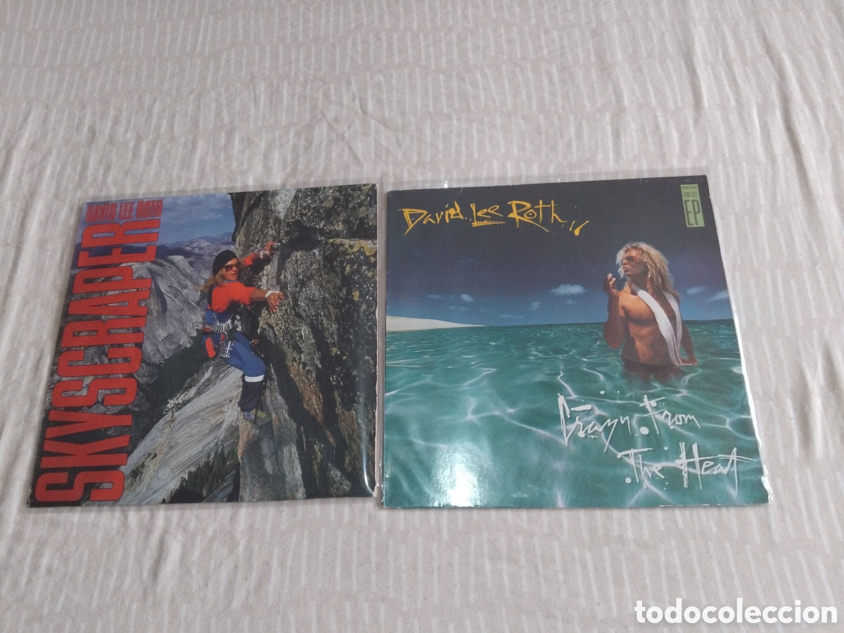 Discos de vinilo: LOTE DAVID LEE ROTH ( LP y EP)