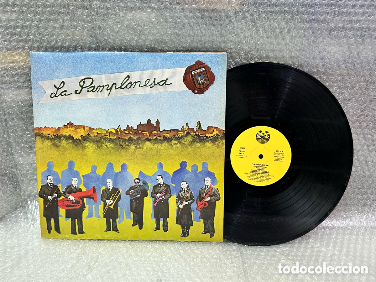 Discos de vinilo: Vinilo La Pamplonesa CLARIN DE FIESTAS ANIMO PUES RIAU RIAU