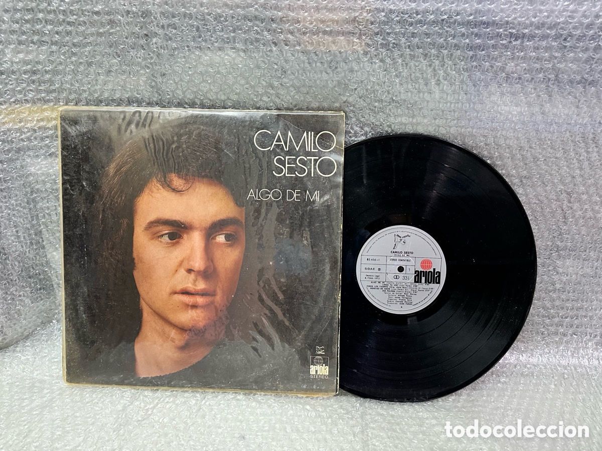 Vinyl records: Vinilo CAMILO SESTO ALGO DE MI CAMILO SESTO