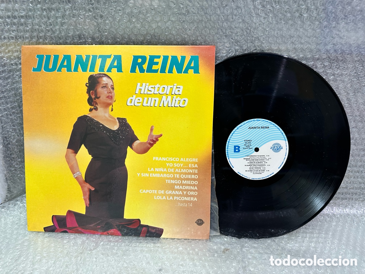 Discos de vinil: Vinilo JUANITA REINA Historia de un Mito