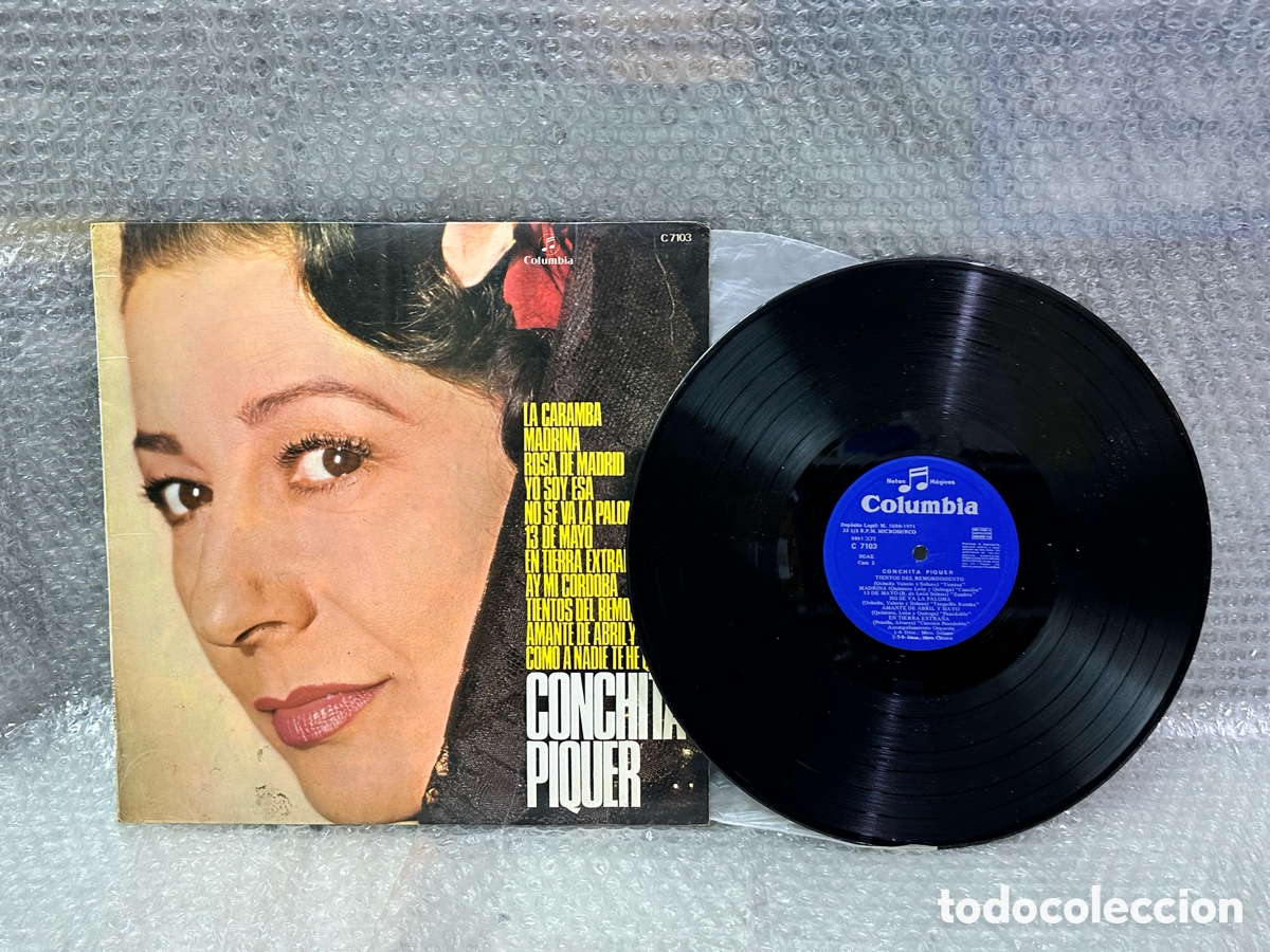 Disques de vinyle: Vinilo CONCHITA PIQUER vintage