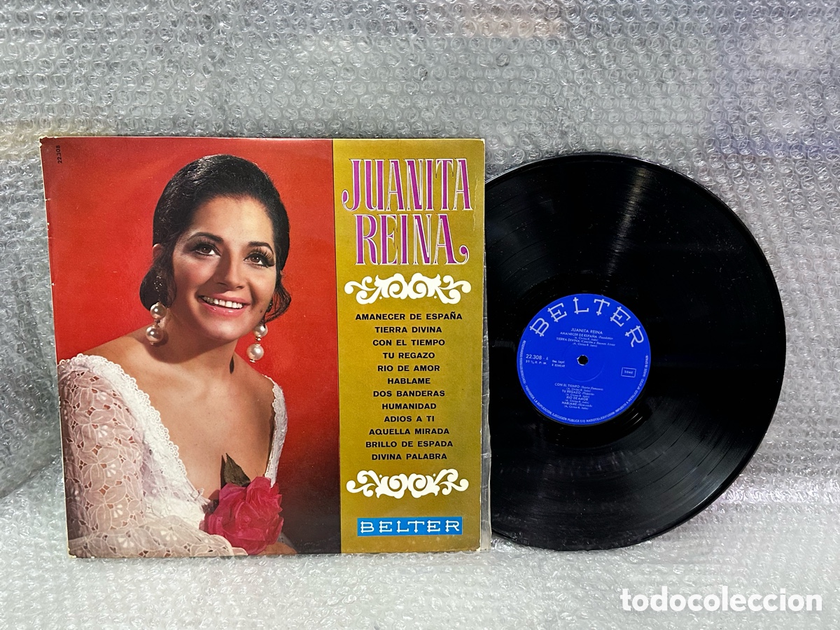 Discos de vinilo: Vinilo JUANITA REINAG Vintage