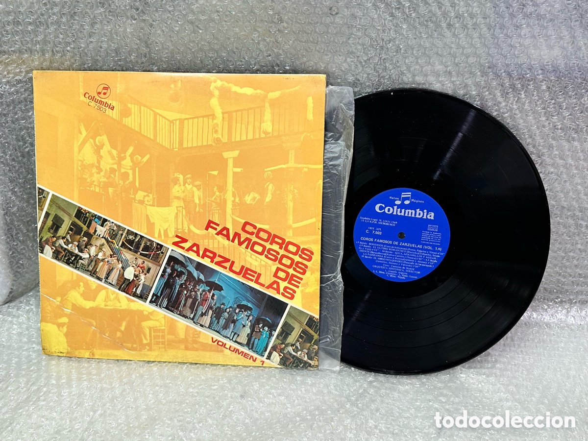 Vinyl-Schallplatten: Vinilo COROS FAMOSOS ZARZUELRE vintage