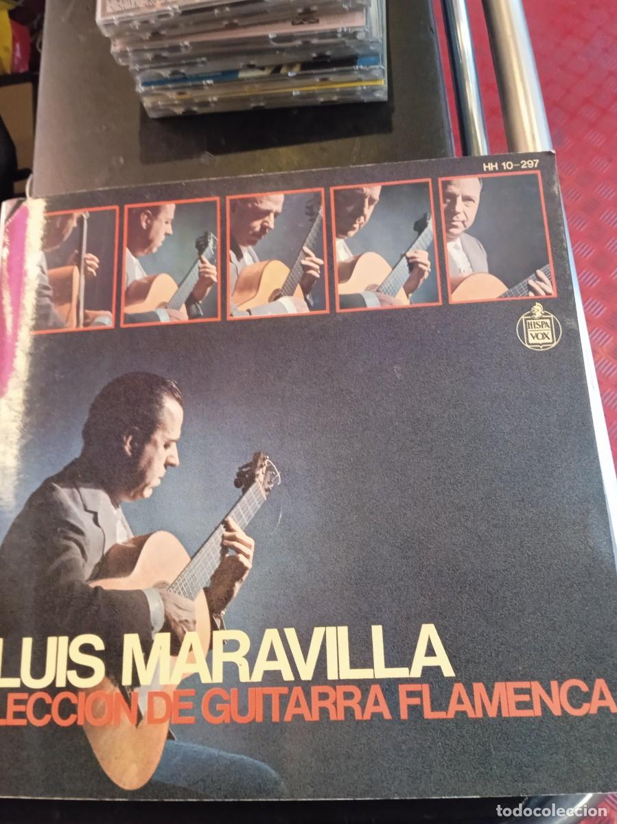 Discos de vinilo: LUIS MARAVILLA- LECCIONES DE GUITARRA FLAMENCA. LP CON LIBRETO