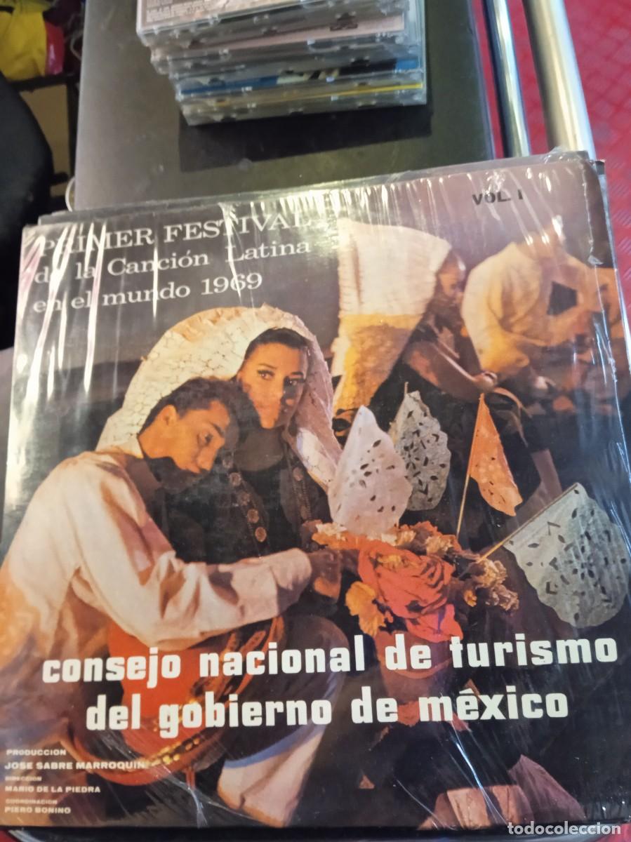Discos de vinilo: PRIMER FESTIVAL DE LA CANCI&Oacute;N LATINA EN EL MUNDO 1969- VOL 1. LP MINT, NUEVO.